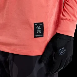 Troy Lee Designs Jerseys|Skyline^Skyline Long Sleeve Ride Tee P&W Melon
