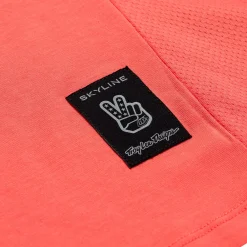 Troy Lee Designs Jerseys|Skyline^Skyline Long Sleeve Ride Tee P&W Melon