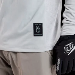Troy Lee Designs Jerseys|Skyline^Skyline Long Sleeve Ride Tee Signature Mist