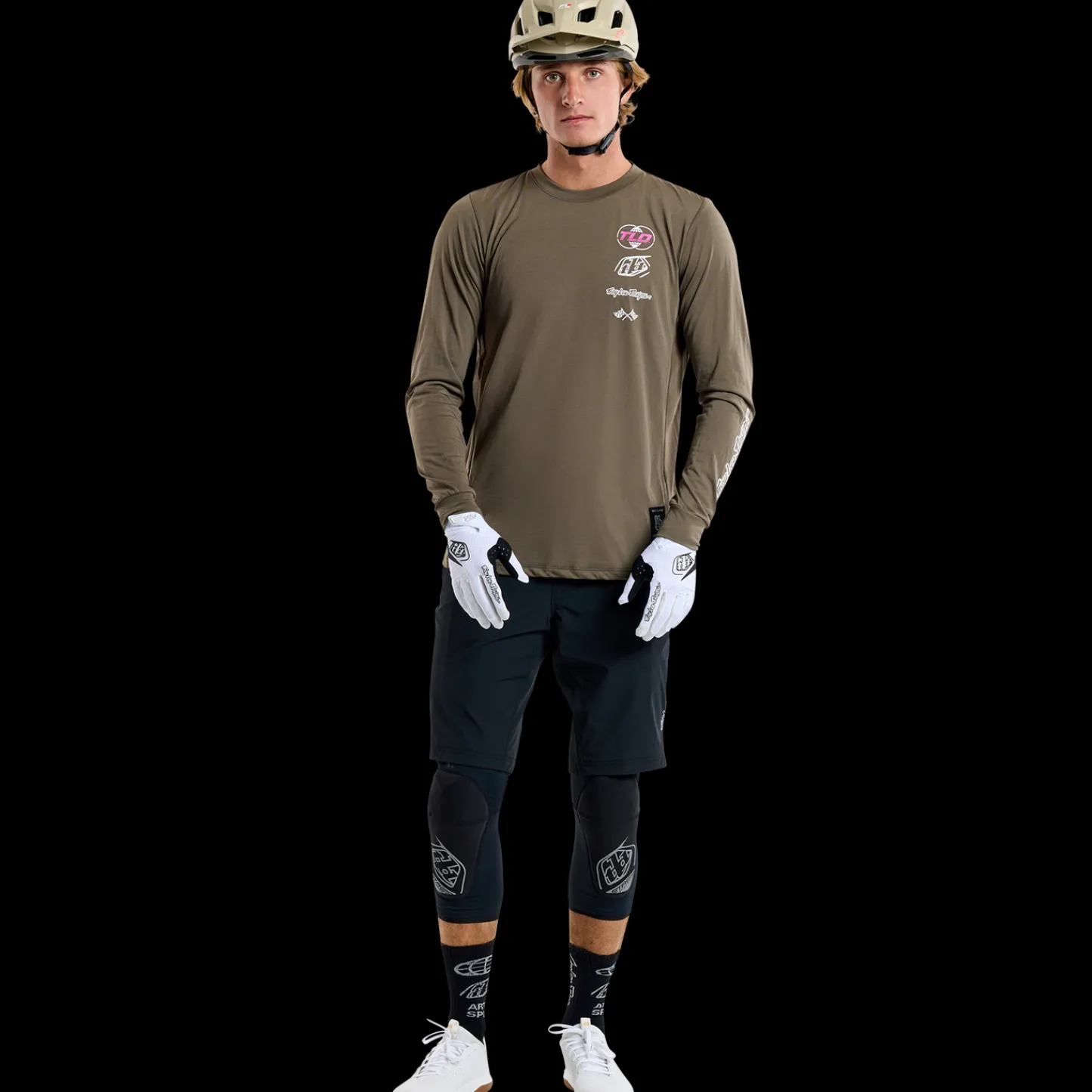 Troy Lee Designs Jerseys|Skyline^Skyline Long Sleeve Ride Tee Worldwide Caper