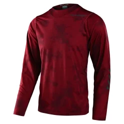Troy Lee Designs Skyline|Enduro^Skyline LS Chill Jersey Tie Dye Wine