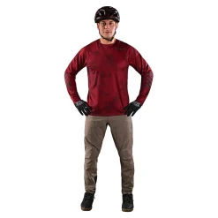 Troy Lee Designs Skyline|Enduro^Skyline LS Chill Jersey Tie Dye Wine