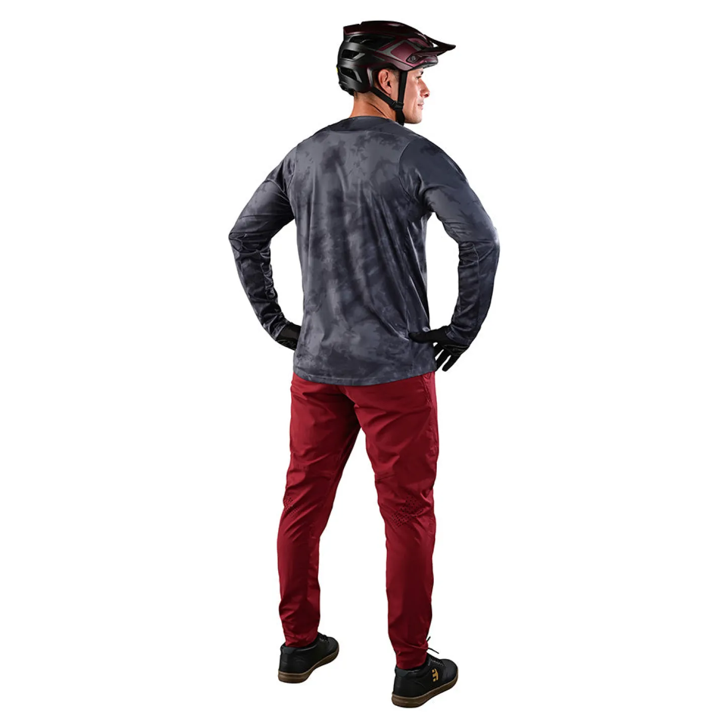 Troy Lee Designs Jerseys|Skyline^Skyline LS Chill Jersey Tie Dye Charcoal