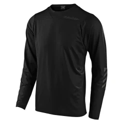 Troy Lee Designs Jerseys|Skyline^Skyline LS Jersey Solid Black