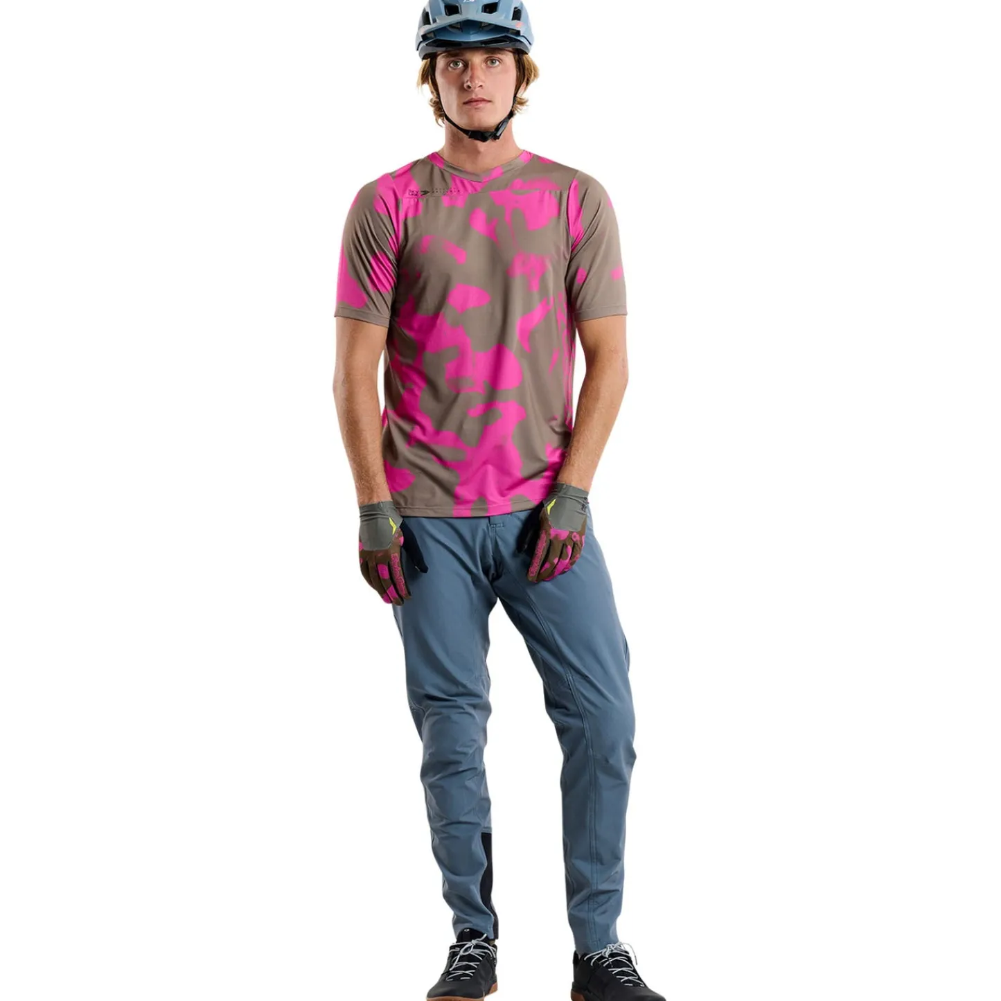 Troy Lee Designs Jerseys|Skyline^Skyline Short Sleeve Jersey Scrubland Olive