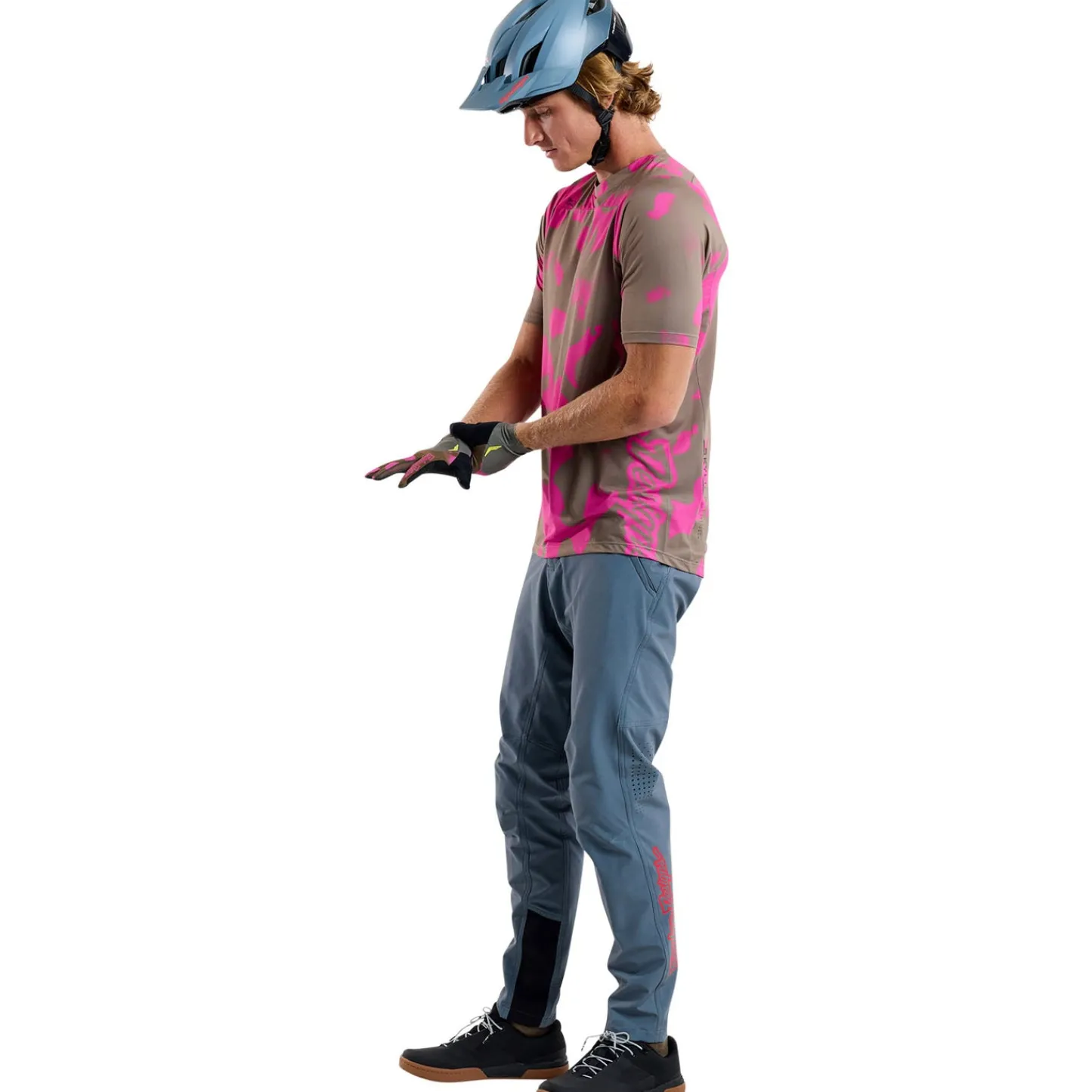 Troy Lee Designs Jerseys|Skyline^Skyline Short Sleeve Jersey Scrubland Olive