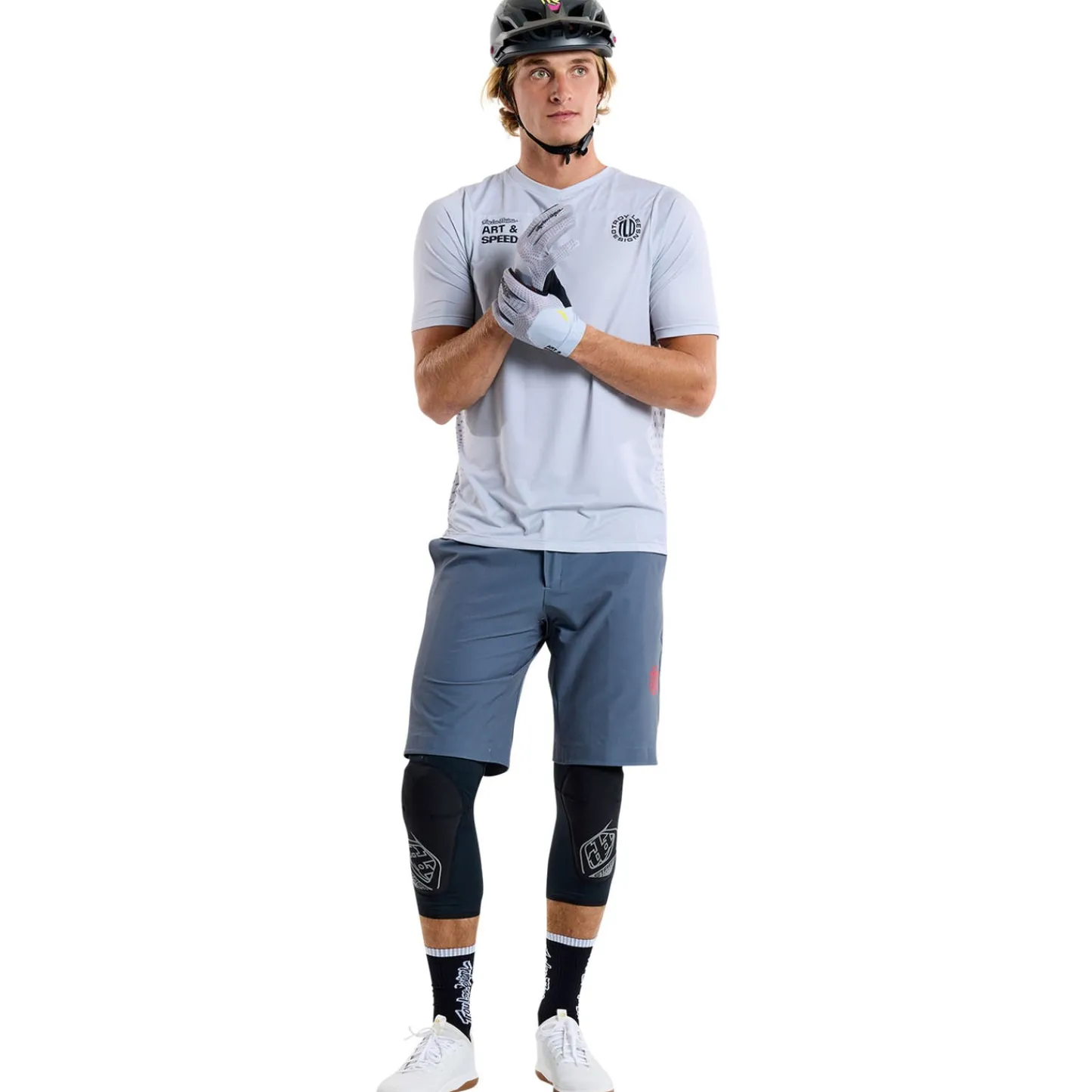 Troy Lee Designs Jerseys|Skyline^Skyline Short Sleeve Jersey Radioscape Mist