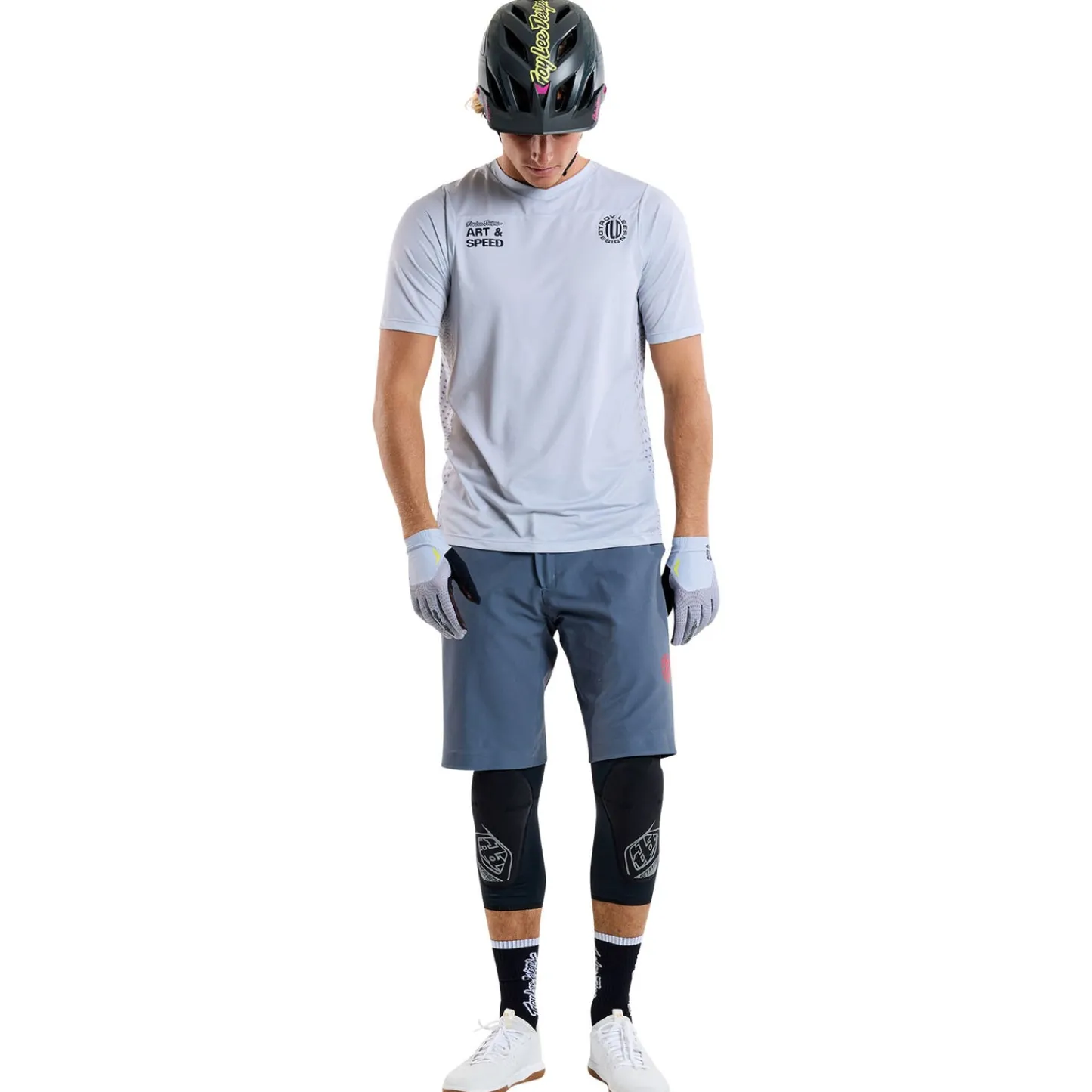 Troy Lee Designs Jerseys|Skyline^Skyline Short Sleeve Jersey Radioscape Mist