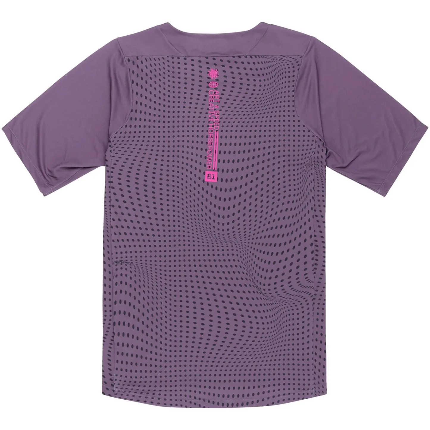 Troy Lee Designs Jerseys|Skyline^Skyline Short Sleeve Jersey Radioscape Deep Purp