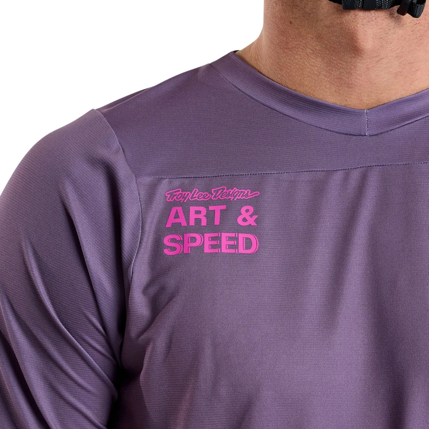 Troy Lee Designs Jerseys|Skyline^Skyline Short Sleeve Jersey Radioscape Deep Purp