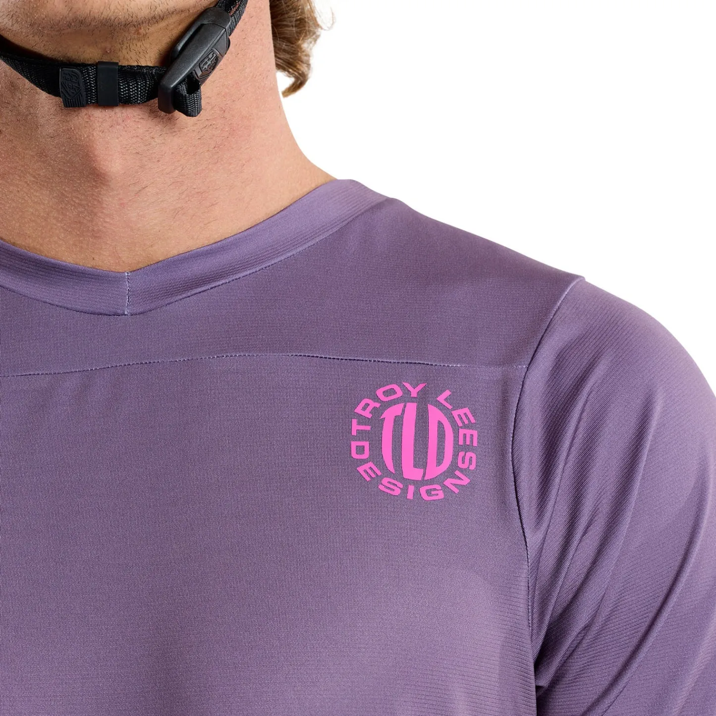 Troy Lee Designs Jerseys|Skyline^Skyline Short Sleeve Jersey Radioscape Deep Purp