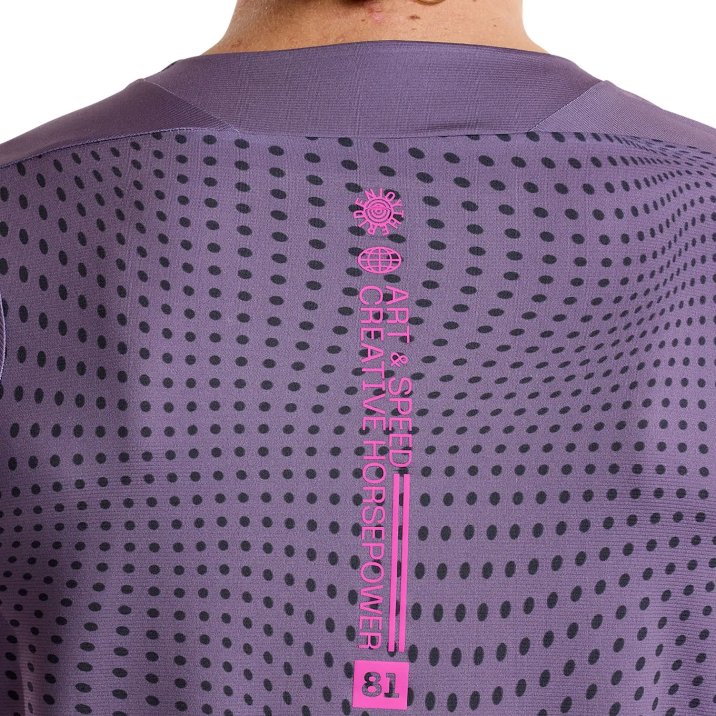 Troy Lee Designs Jerseys|Skyline^Skyline Short Sleeve Jersey Radioscape Deep Purp