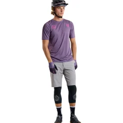 Troy Lee Designs Jerseys|Skyline^Skyline Short Sleeve Jersey Radioscape Deep Purp
