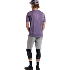 Troy Lee Designs Jerseys|Skyline^Skyline Short Sleeve Jersey Radioscape Deep Purp