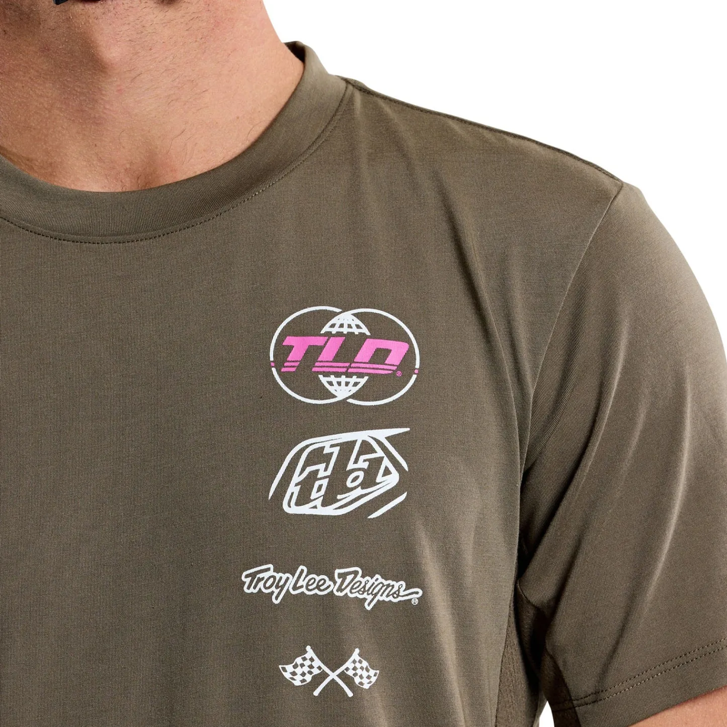 Troy Lee Designs Jerseys|Skyline^Skyline Short Sleeve Ride Tee Worldwide Caper