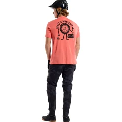 Troy Lee Designs Jerseys|Skyline^Skyline Short Sleeve Ride Tee P&W Melon