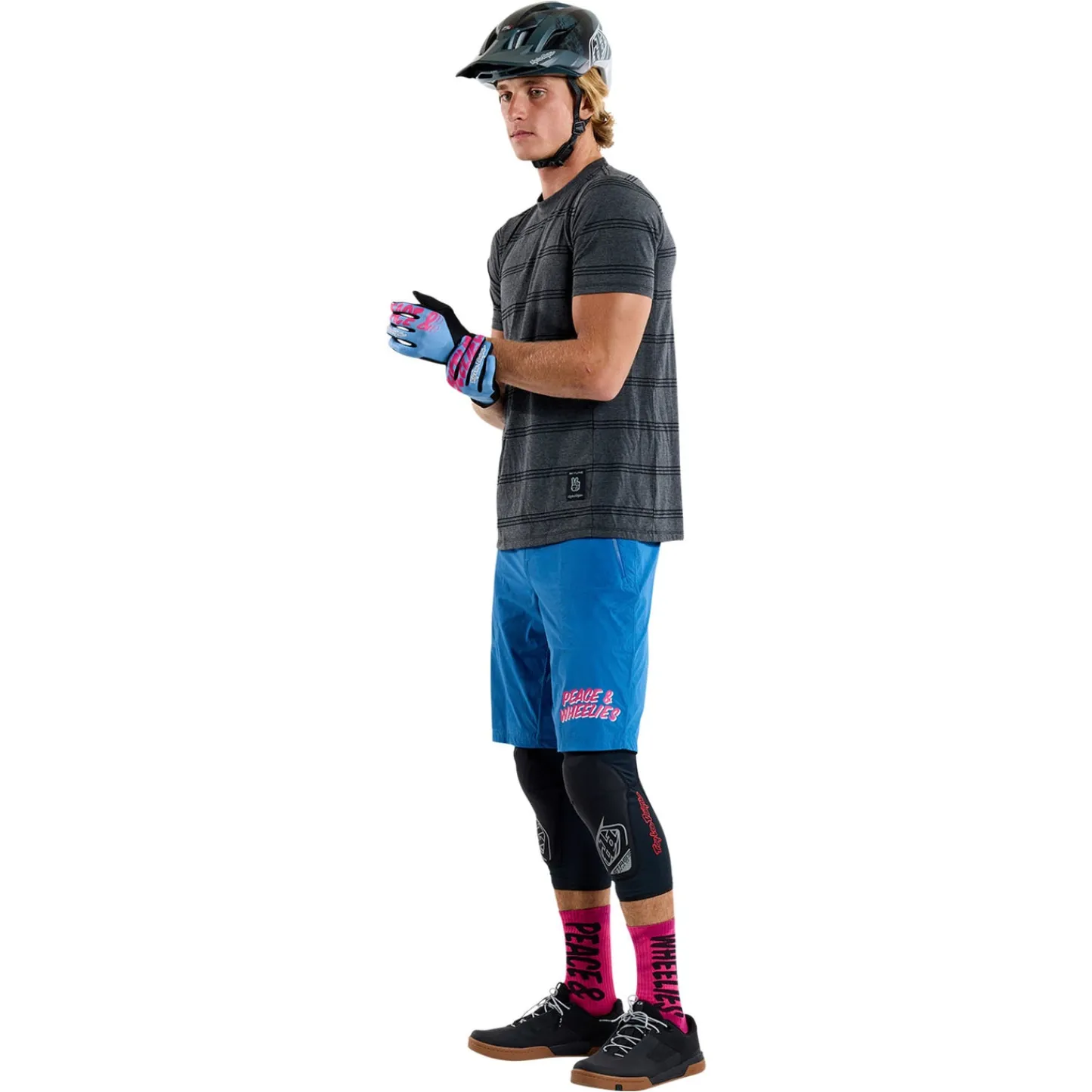 Troy Lee Designs Jerseys|Skyline^Skyline Short Sleeve Ride Tee Washed Out Dark Cloud