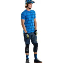 Troy Lee Designs Jerseys|Skyline^Skyline Short Sleeve Ride Tee Washed Out Cobalt