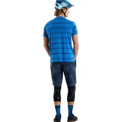 Troy Lee Designs Jerseys|Skyline^Skyline Short Sleeve Ride Tee Washed Out Cobalt