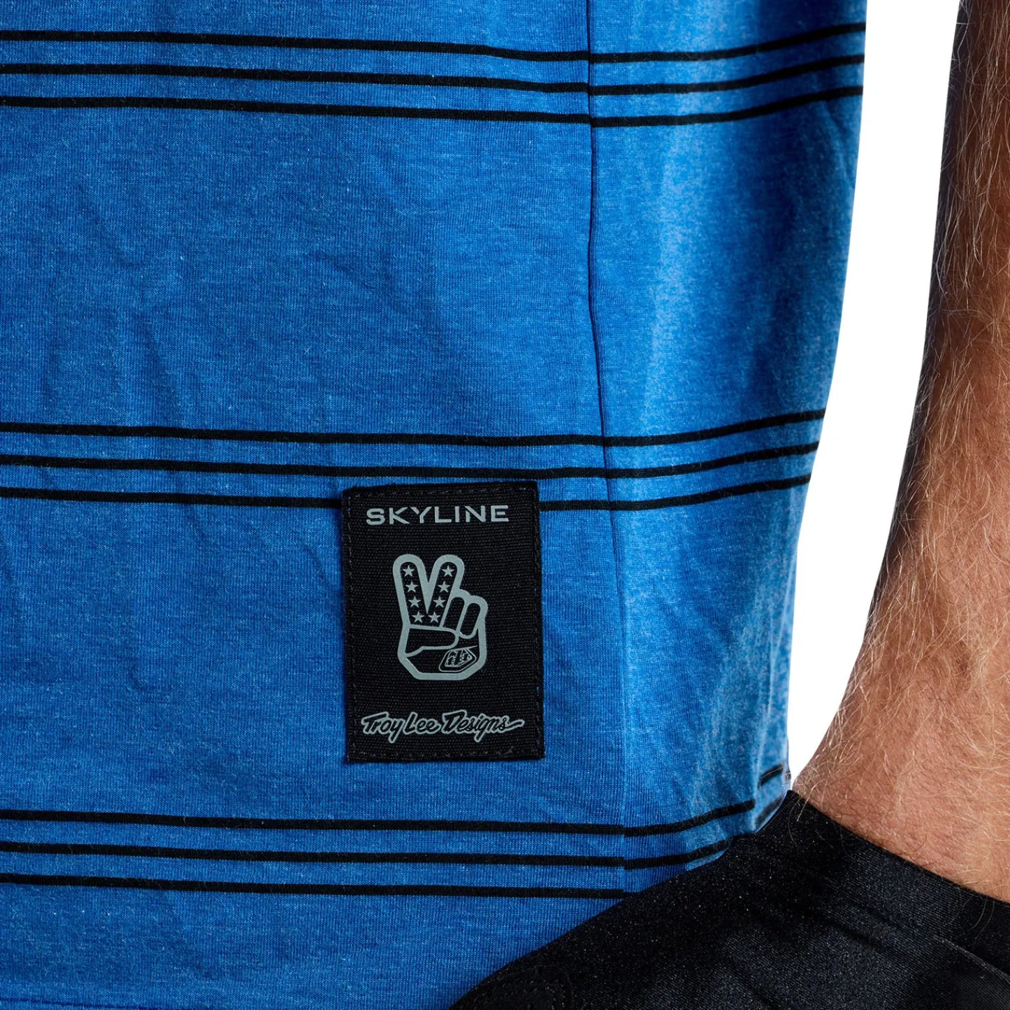 Troy Lee Designs Jerseys|Skyline^Skyline Short Sleeve Ride Tee Washed Out Cobalt