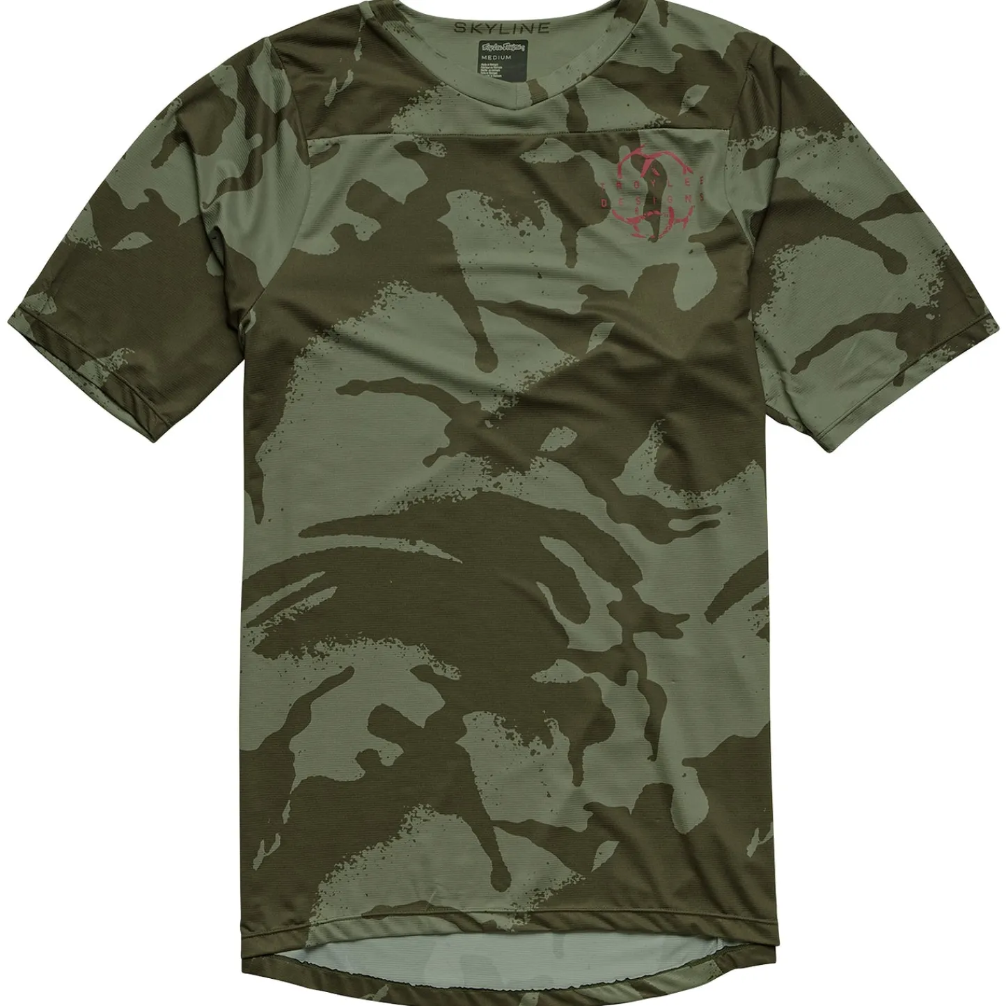 Troy Lee Designs Skyline|Jerseys^Skyline SS Jersey Shadow Camo Olive