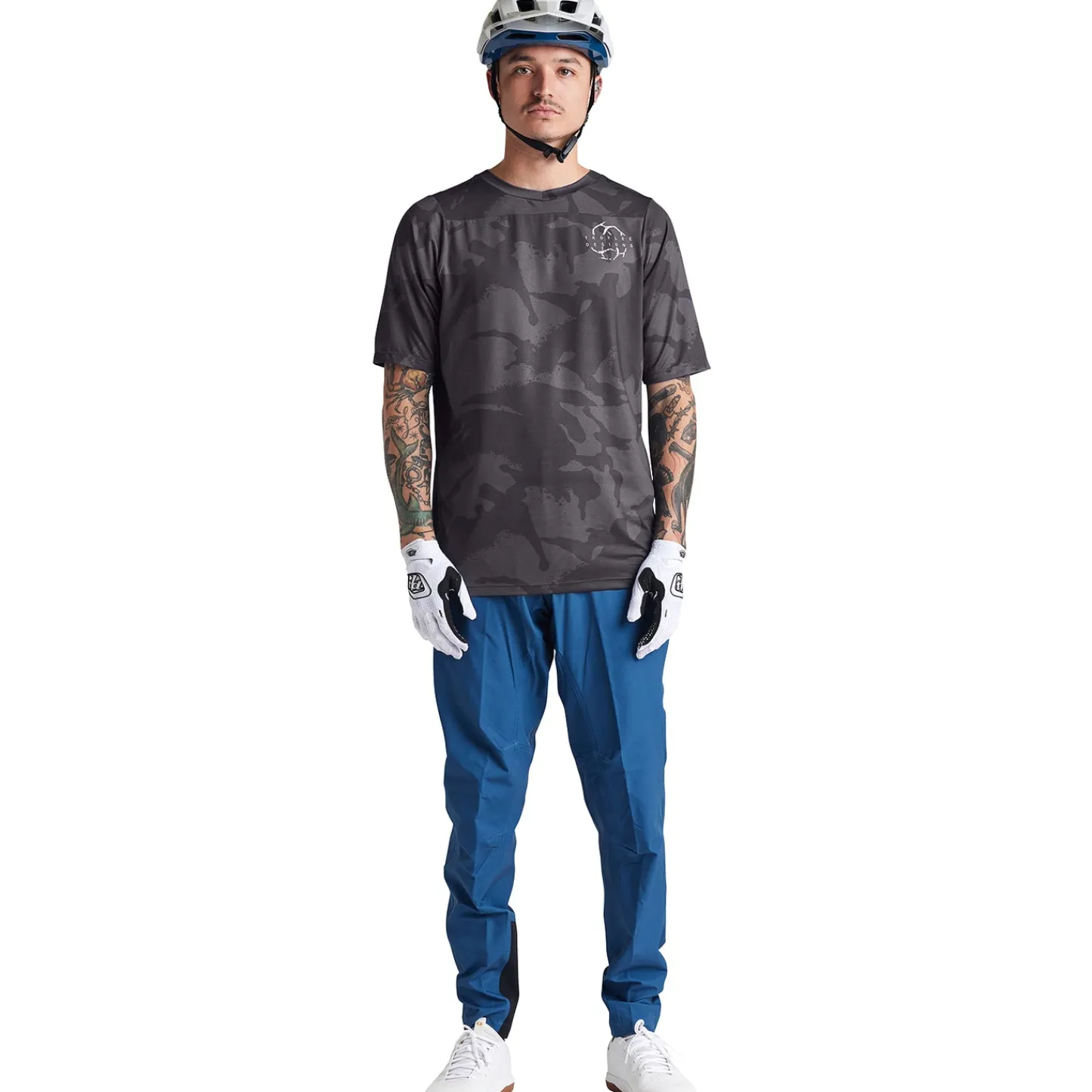 Troy Lee Designs Skyline|Jerseys^Skyline SS Jersey Shadow Camo Carbon