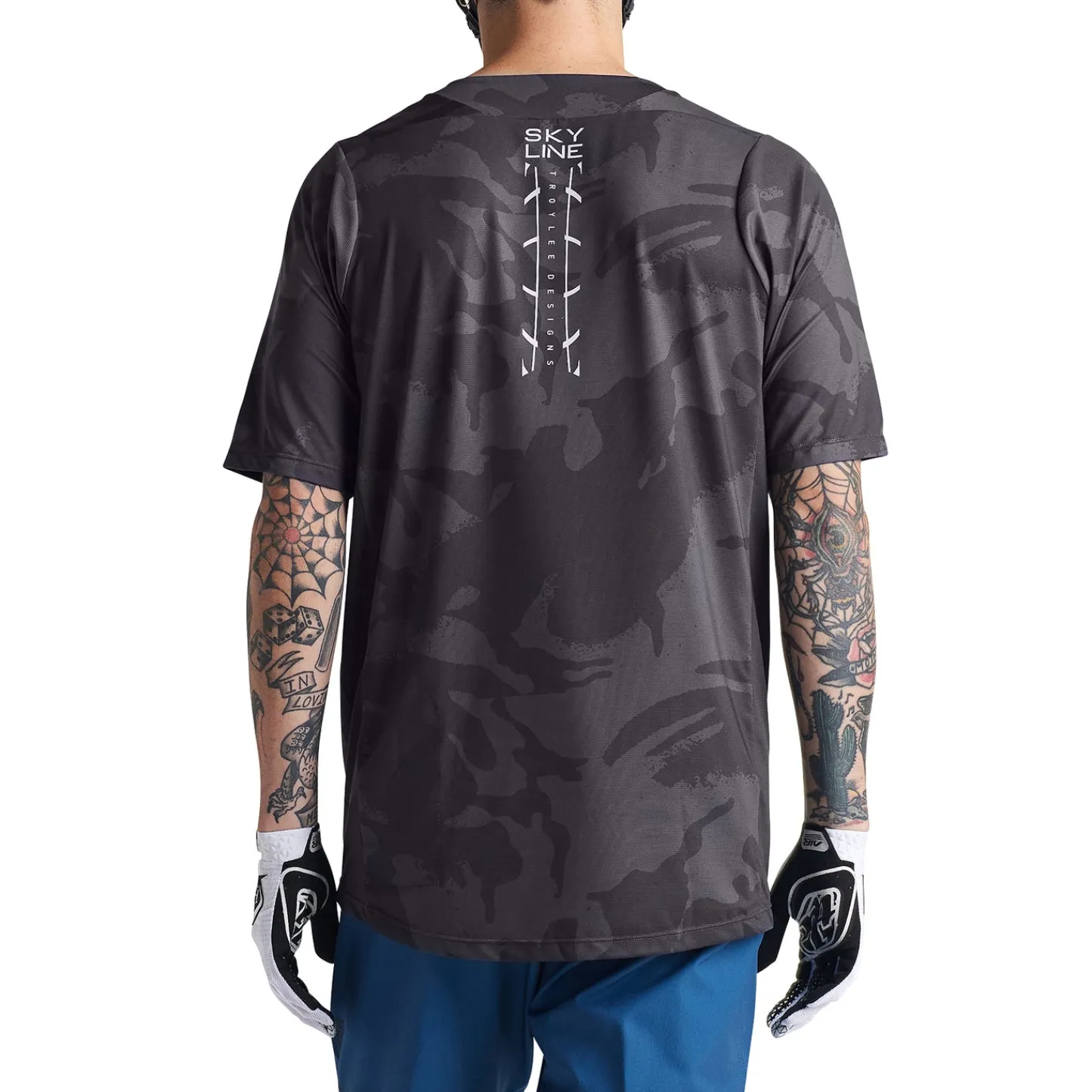 Troy Lee Designs Skyline|Jerseys^Skyline SS Jersey Shadow Camo Carbon