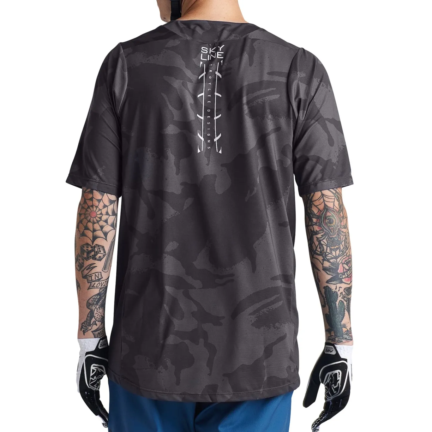 Troy Lee Designs Skyline|Jerseys^Skyline SS Jersey Shadow Camo Carbon