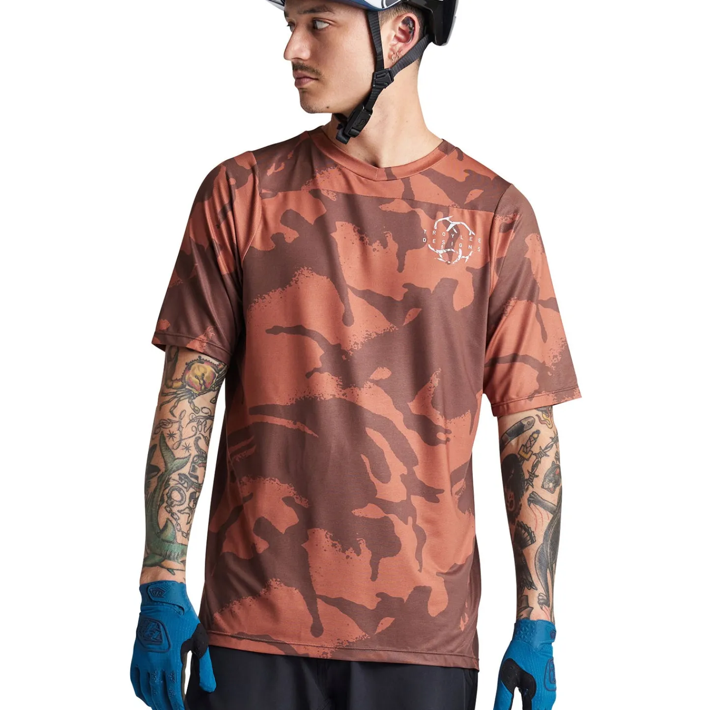 Troy Lee Designs Skyline|Jerseys^Skyline SS Jersey Shadow Camo Brick
