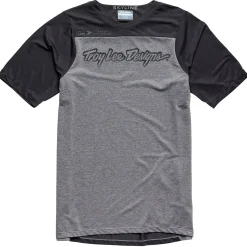 Troy Lee Designs Skyline|Jerseys^Skyline SS Jersey Signature Heather Gray / Black