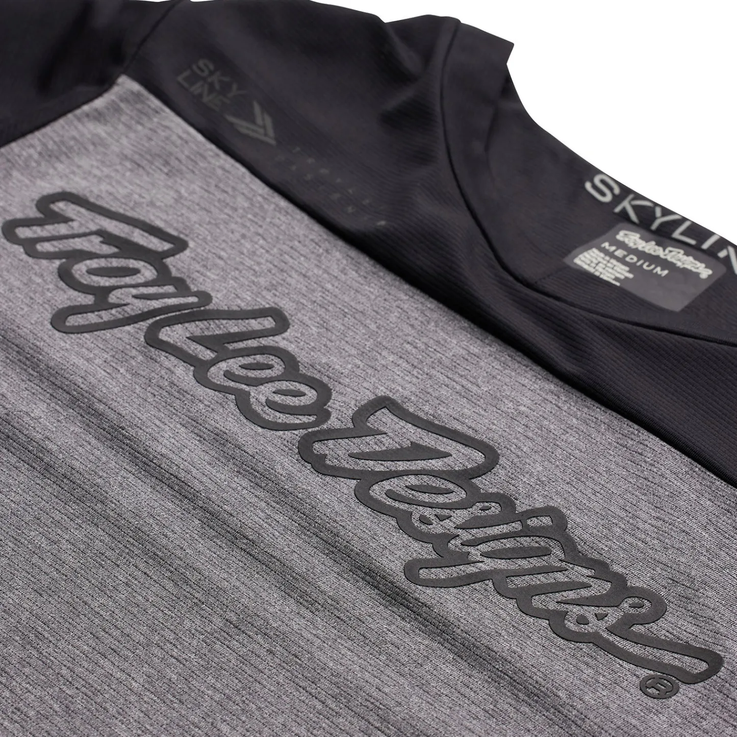 Troy Lee Designs Skyline|Jerseys^Skyline SS Jersey Signature Heather Gray / Black