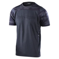 Troy Lee Designs Skyline|Enduro^Skyline SS Jersey Signature Camo Heather Black / Black