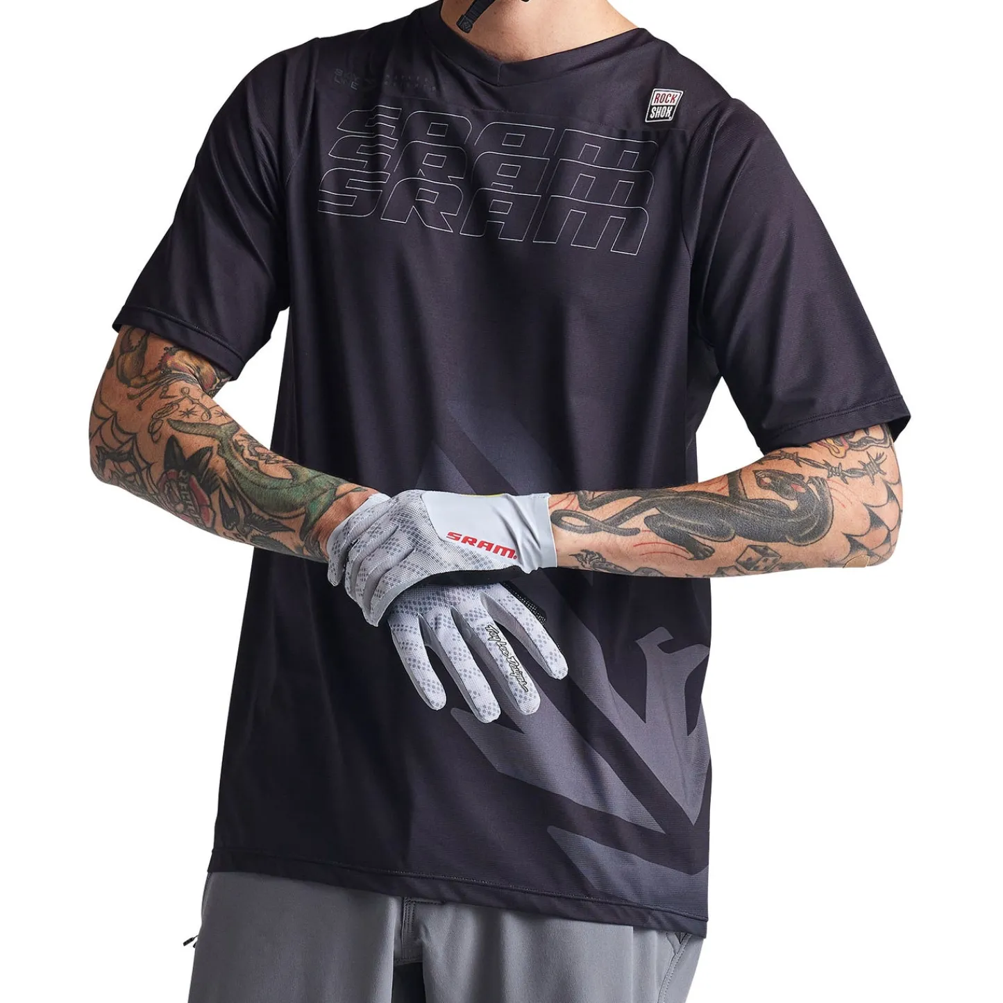 Troy Lee Designs Skyline|Jerseys^Skyline SS Jersey SRAM Eagle One Black