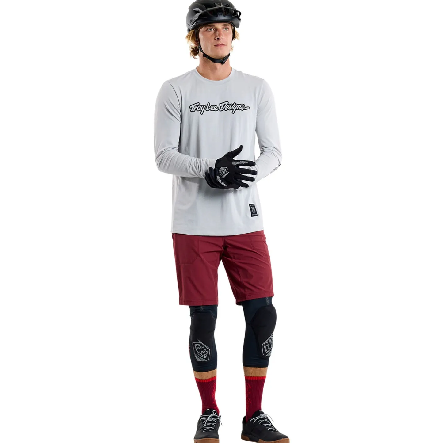 Troy Lee Designs Shorts & Pants|Skyline^Skyline Trail Short W/Liner Mono Oxblood