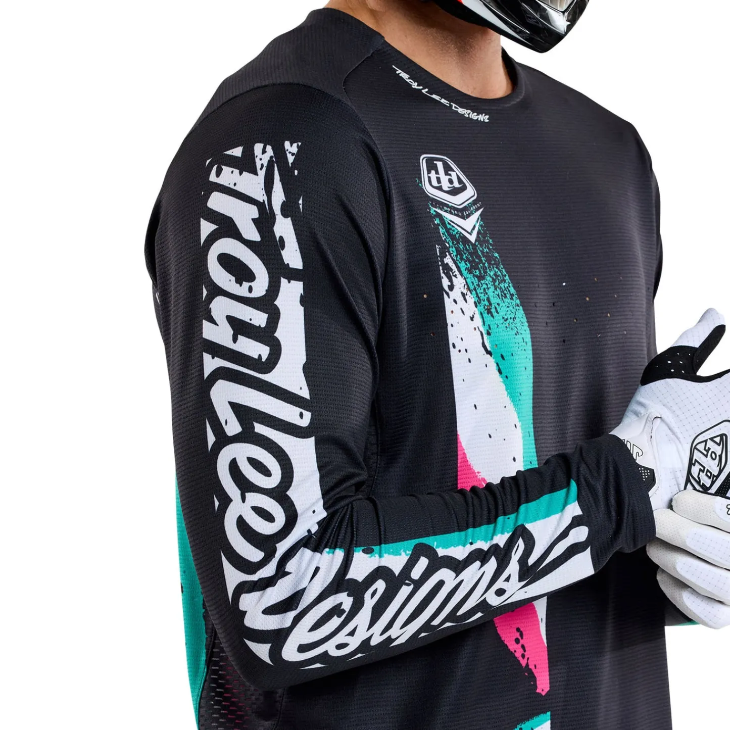 Troy Lee Designs Sprint|Jerseys^Sprint Jersey Full Pull Black