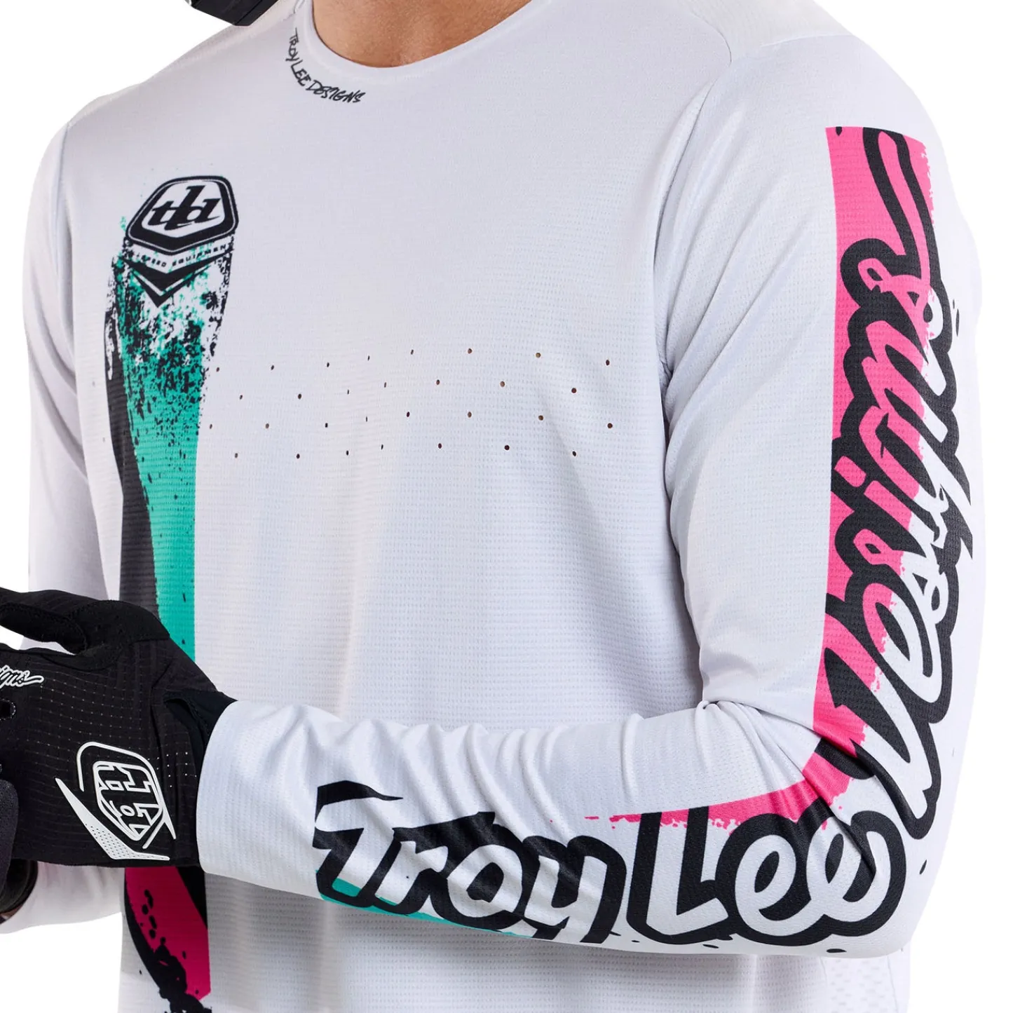 Troy Lee Designs Sprint|Jerseys^Sprint Jersey Full Pull Chalk