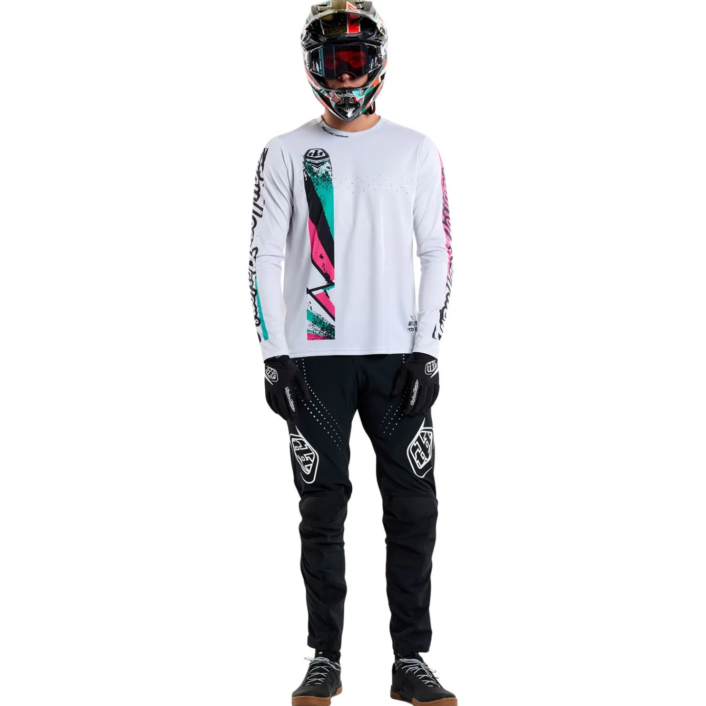 Troy Lee Designs Sprint|Jerseys^Sprint Jersey Full Pull Chalk