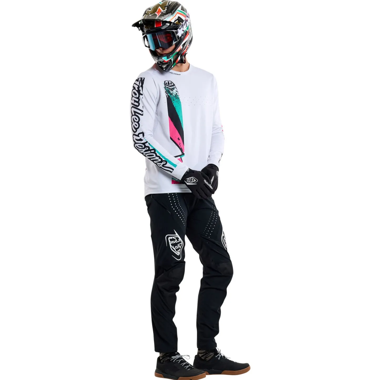 Troy Lee Designs Sprint|Jerseys^Sprint Jersey Full Pull Chalk