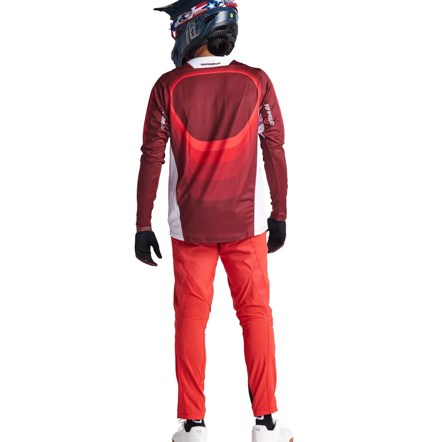 Troy Lee Designs Sprint|Bmx^Sprint Jersey Reverb Race Red