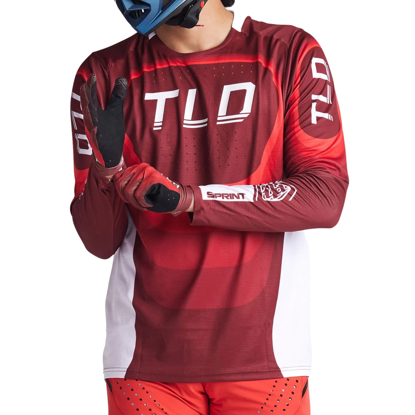 Troy Lee Designs Sprint|Bmx^Sprint Jersey Reverb Race Red
