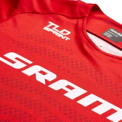 Troy Lee Designs Sprint|Bmx^Sprint Jersey SRAM Shifted Fiery Red