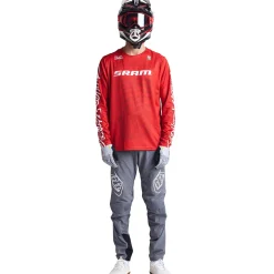 Troy Lee Designs Sprint|Bmx^Sprint Jersey SRAM Shifted Fiery Red