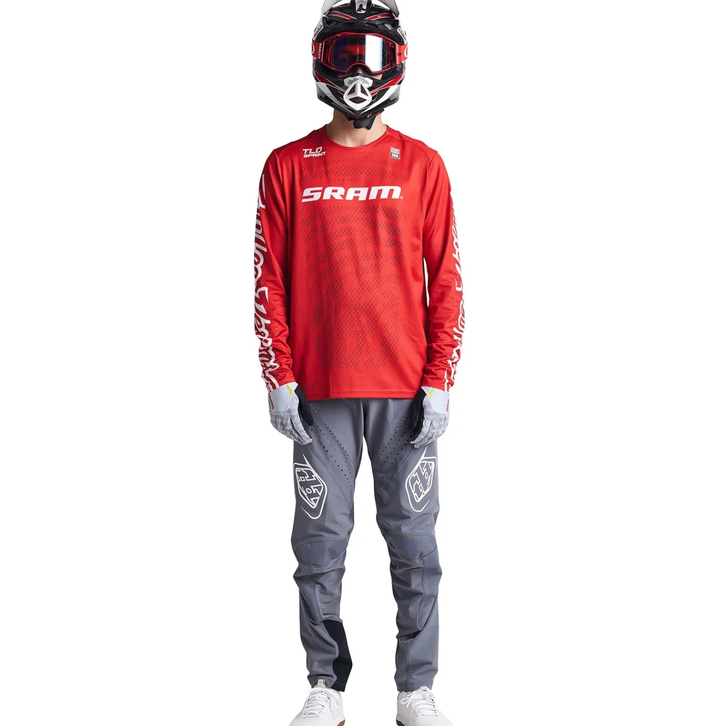 Troy Lee Designs Sprint|Bmx^Sprint Jersey SRAM Shifted Fiery Red