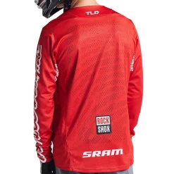 Troy Lee Designs Sprint|Bmx^Sprint Jersey SRAM Shifted Fiery Red
