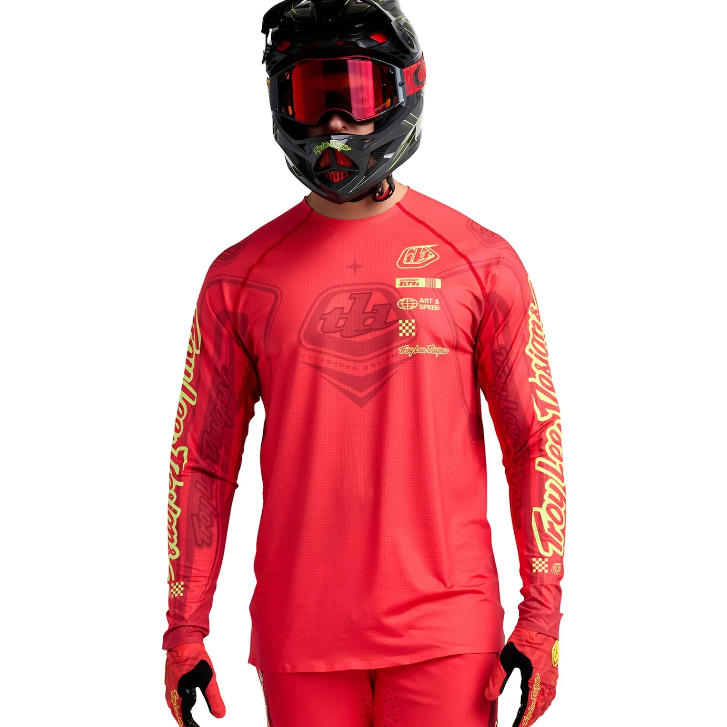 Troy Lee Designs Sprint Ultra|Jerseys^Sprint Ultra Jersey Ghostwing Infra Red