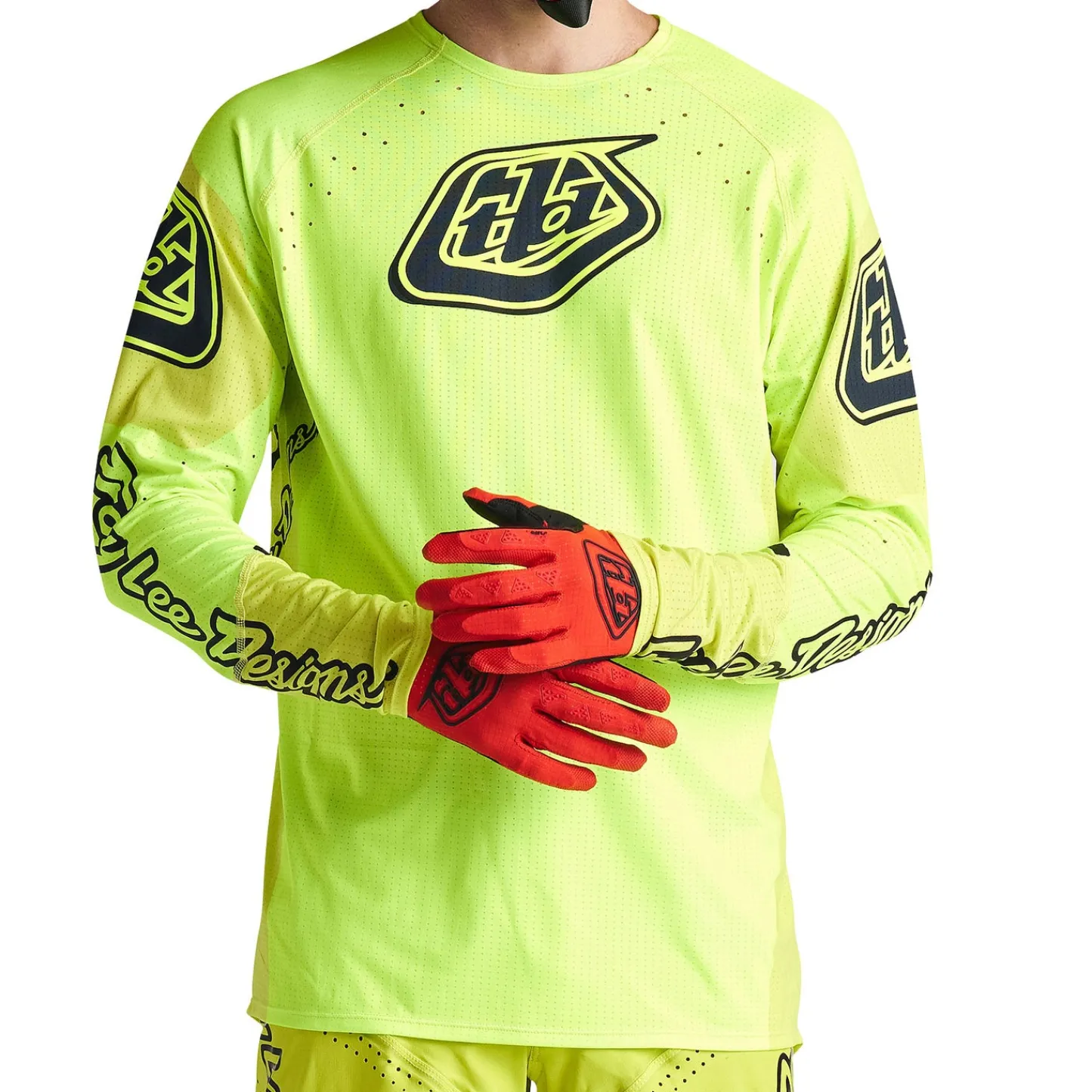 Troy Lee Designs Sprint Ultra|Bmx^Sprint Ultra Jersey Sequence Flo Yellow