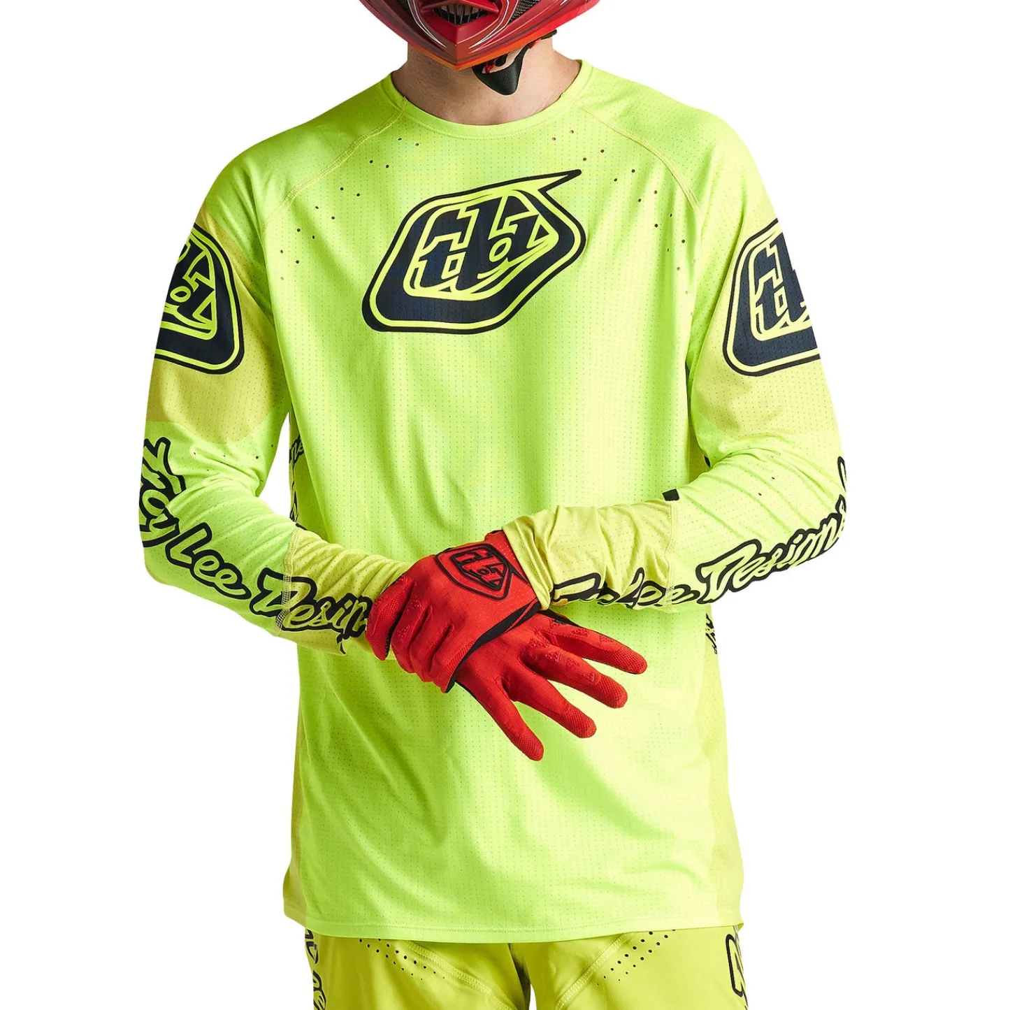 Troy Lee Designs Sprint Ultra|Bmx^Sprint Ultra Jersey Sequence Flo Yellow