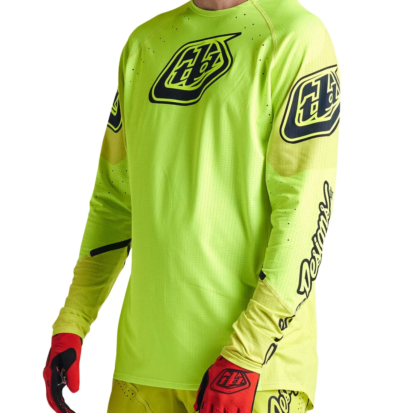 Troy Lee Designs Sprint Ultra|Bmx^Sprint Ultra Jersey Sequence Flo Yellow