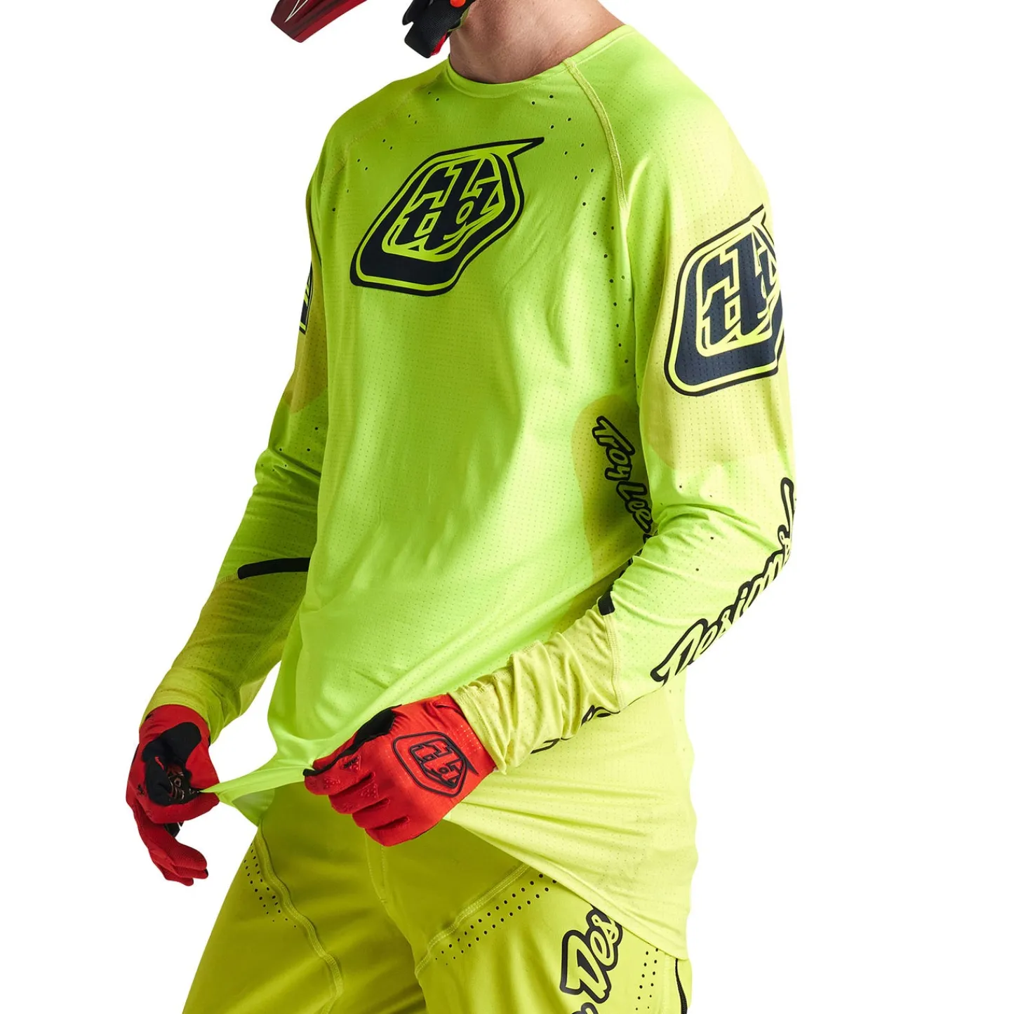Troy Lee Designs Sprint Ultra|Bmx^Sprint Ultra Jersey Sequence Flo Yellow