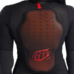 Troy Lee Designs Upper Body|Upper Body^Stage Ghost D3O Long Sleeve Baselayer Solid Black